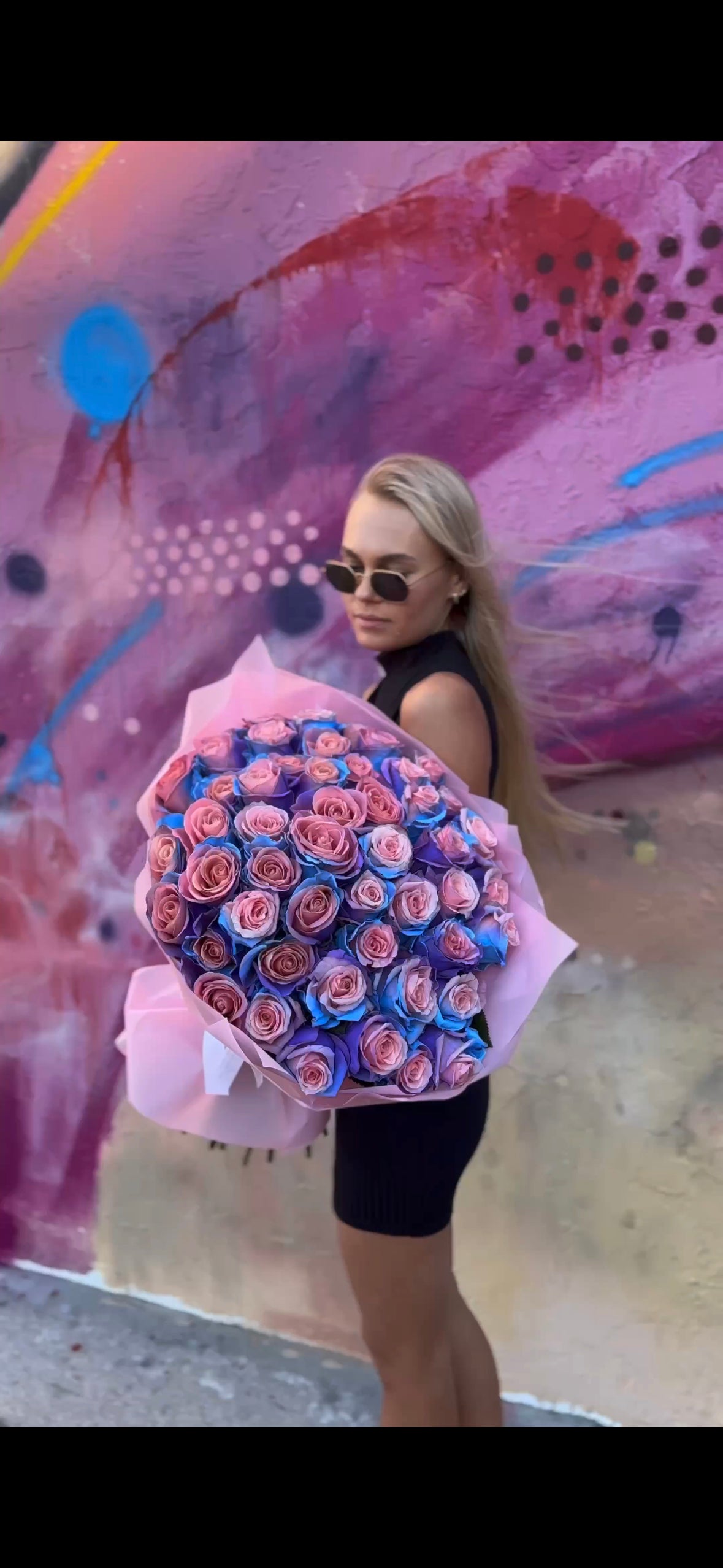 Bouquet “Rainbow Roses”
