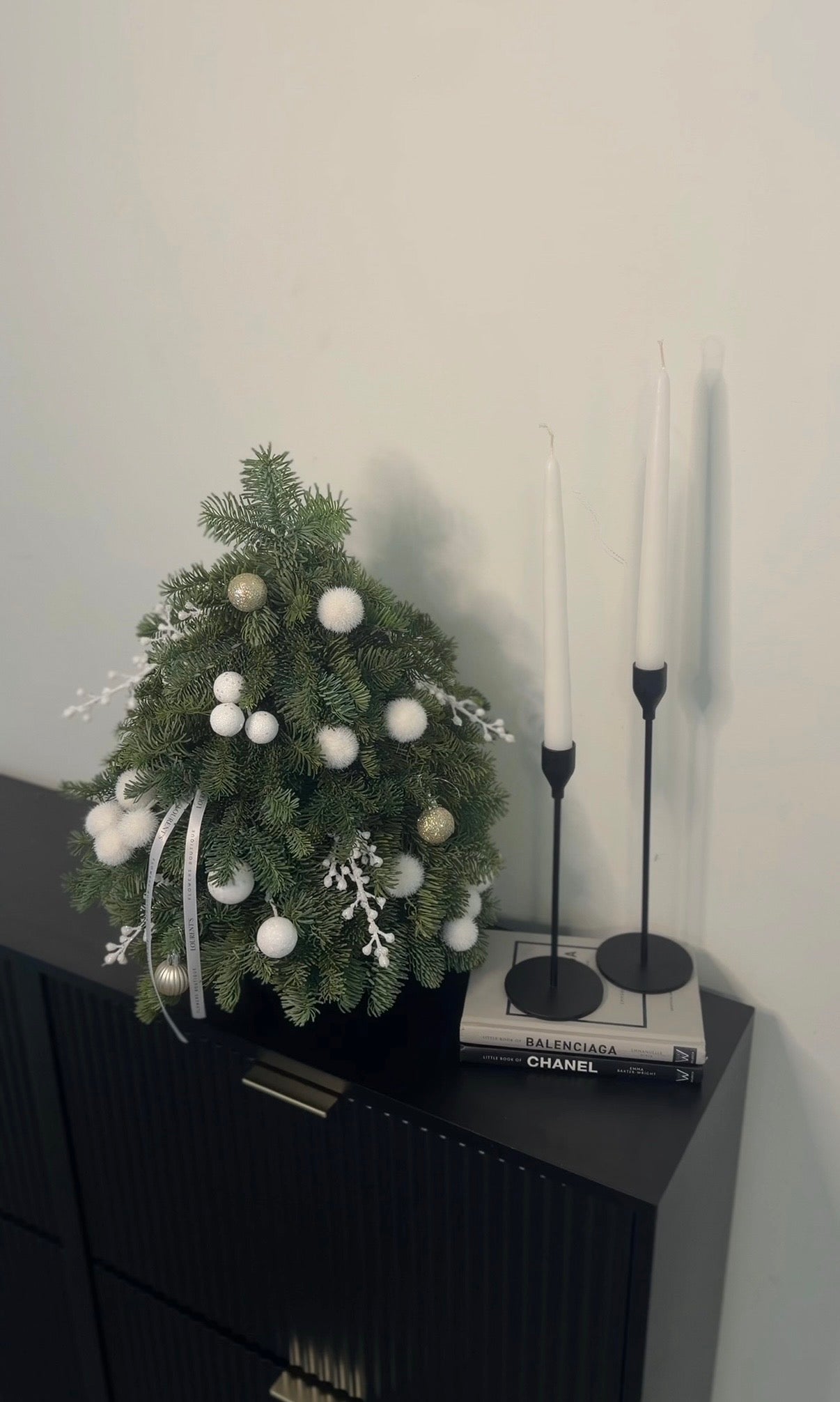 White Christmas Tree