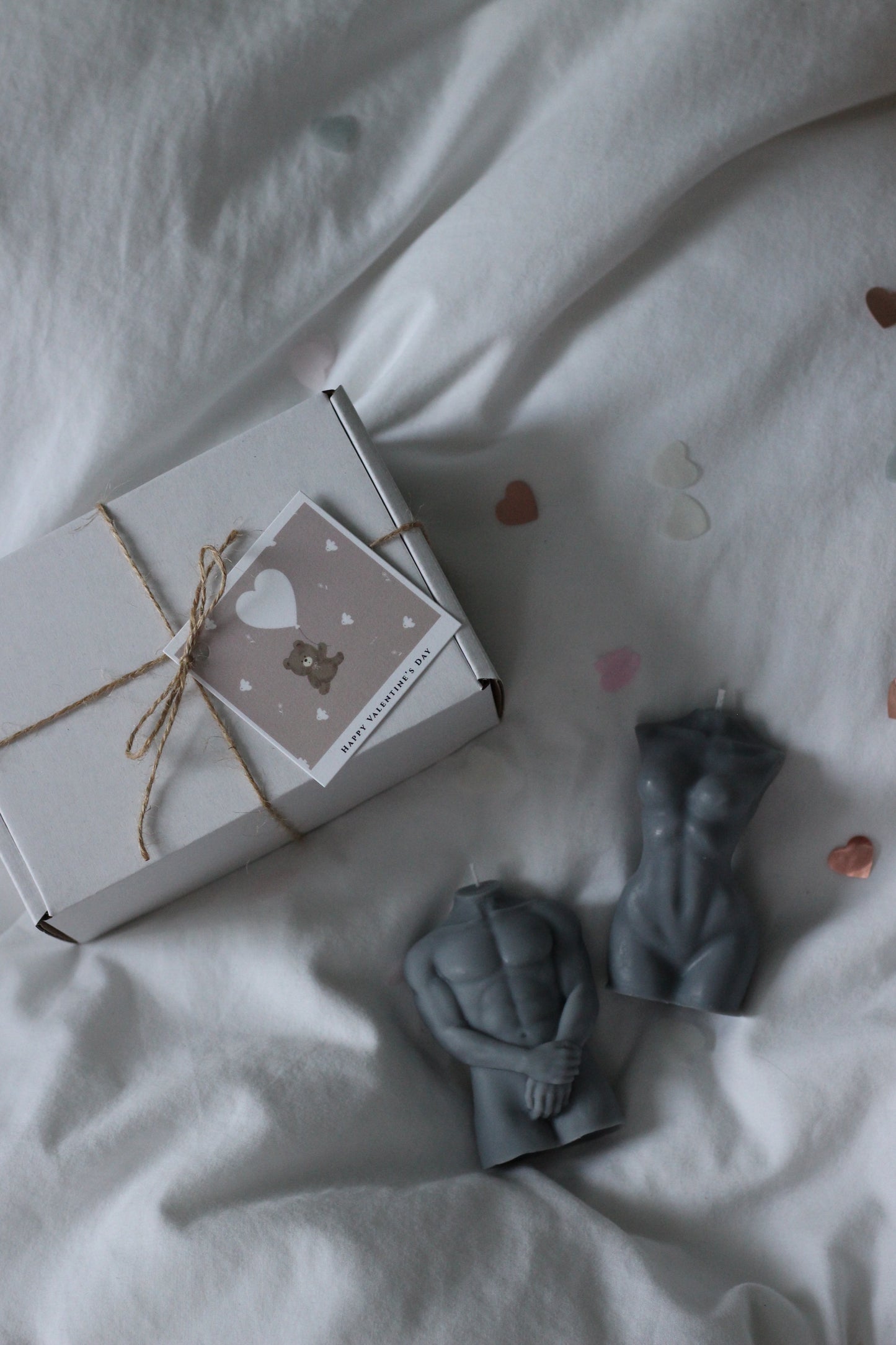 Set of 2 candles “Adam & Eve”