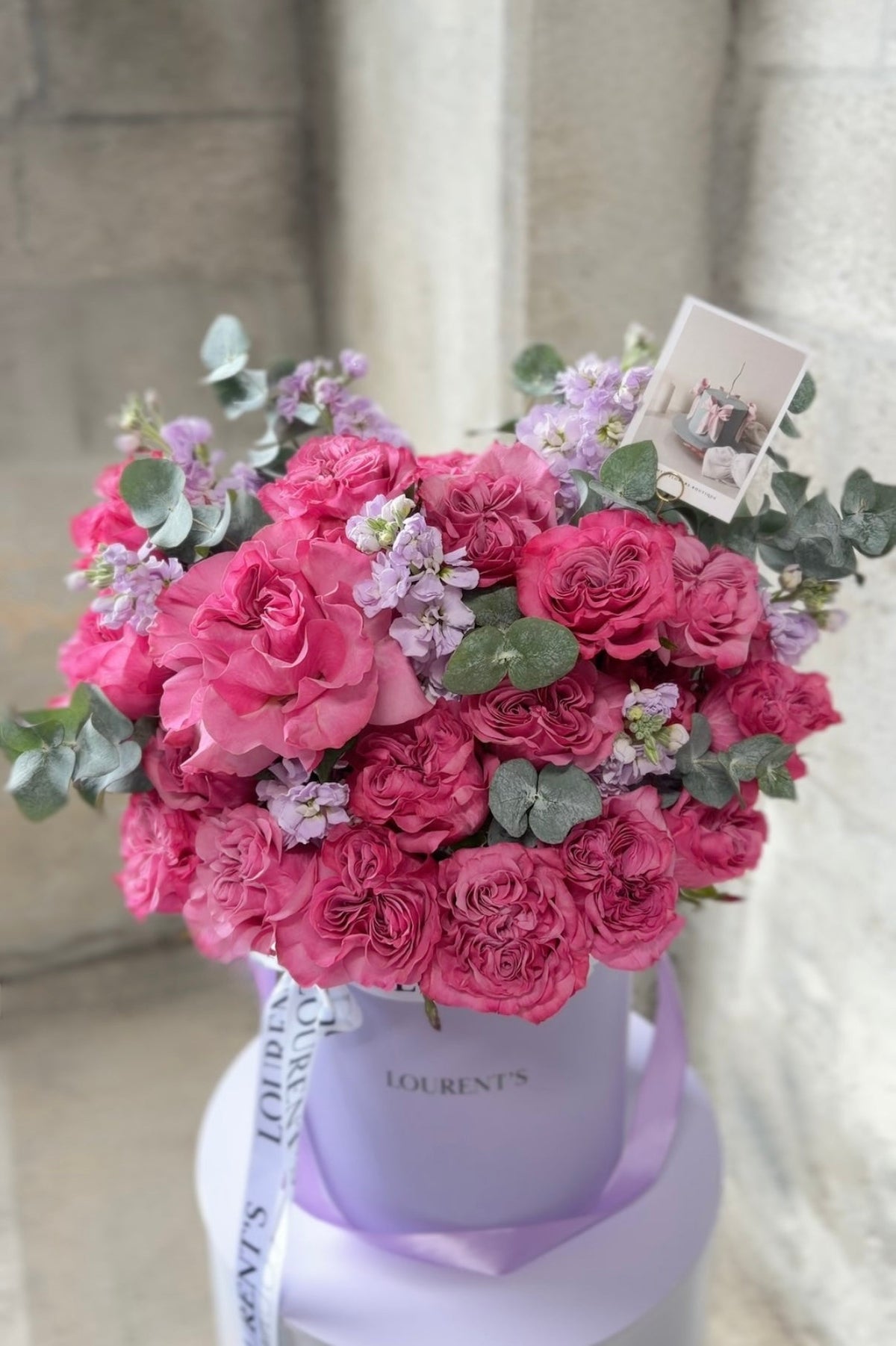 Country Blues Luxury Flower Box