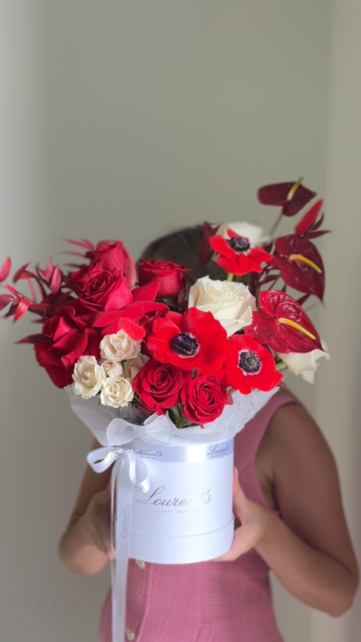 Box “Red Anemones ♥️”