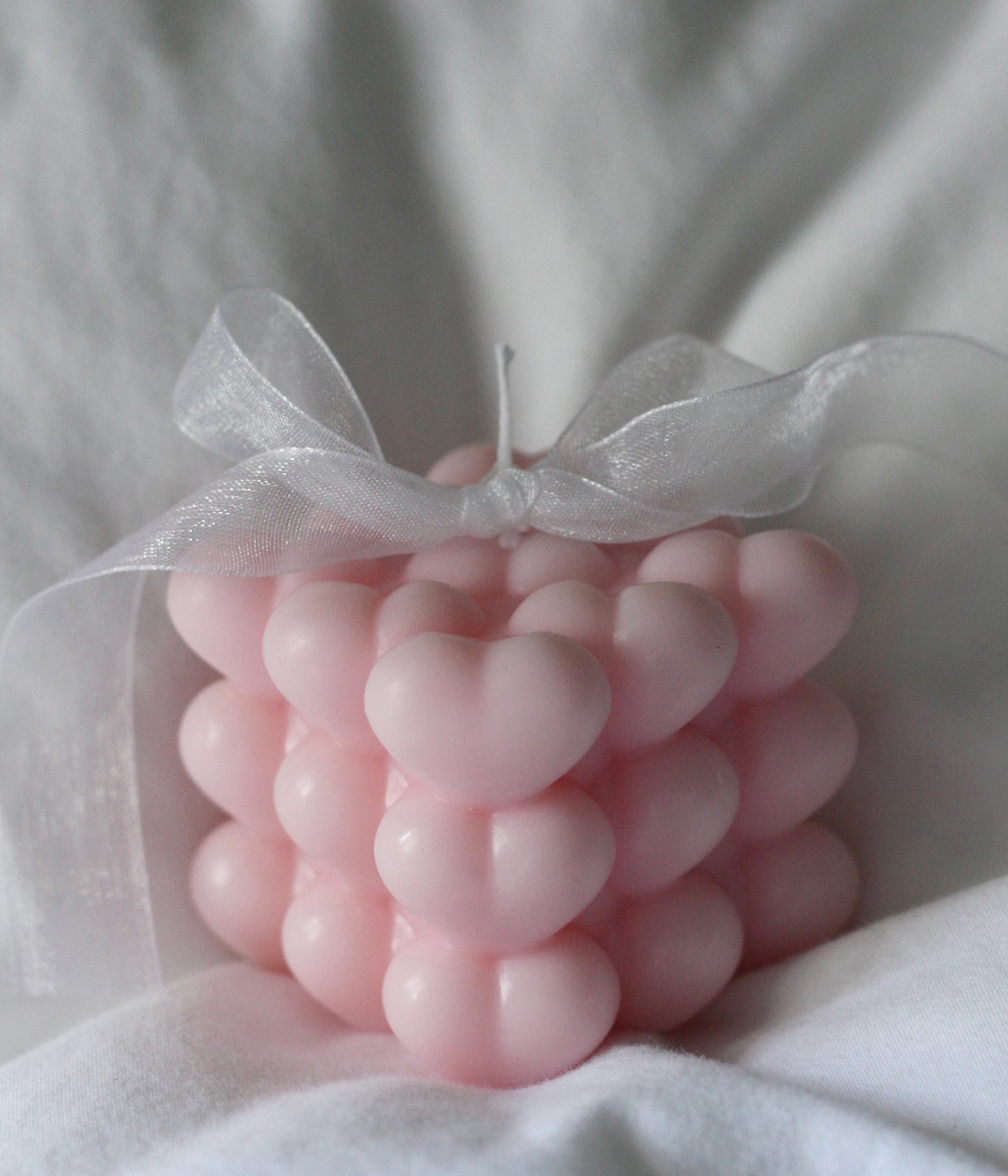 Candle “Bubble Heart”