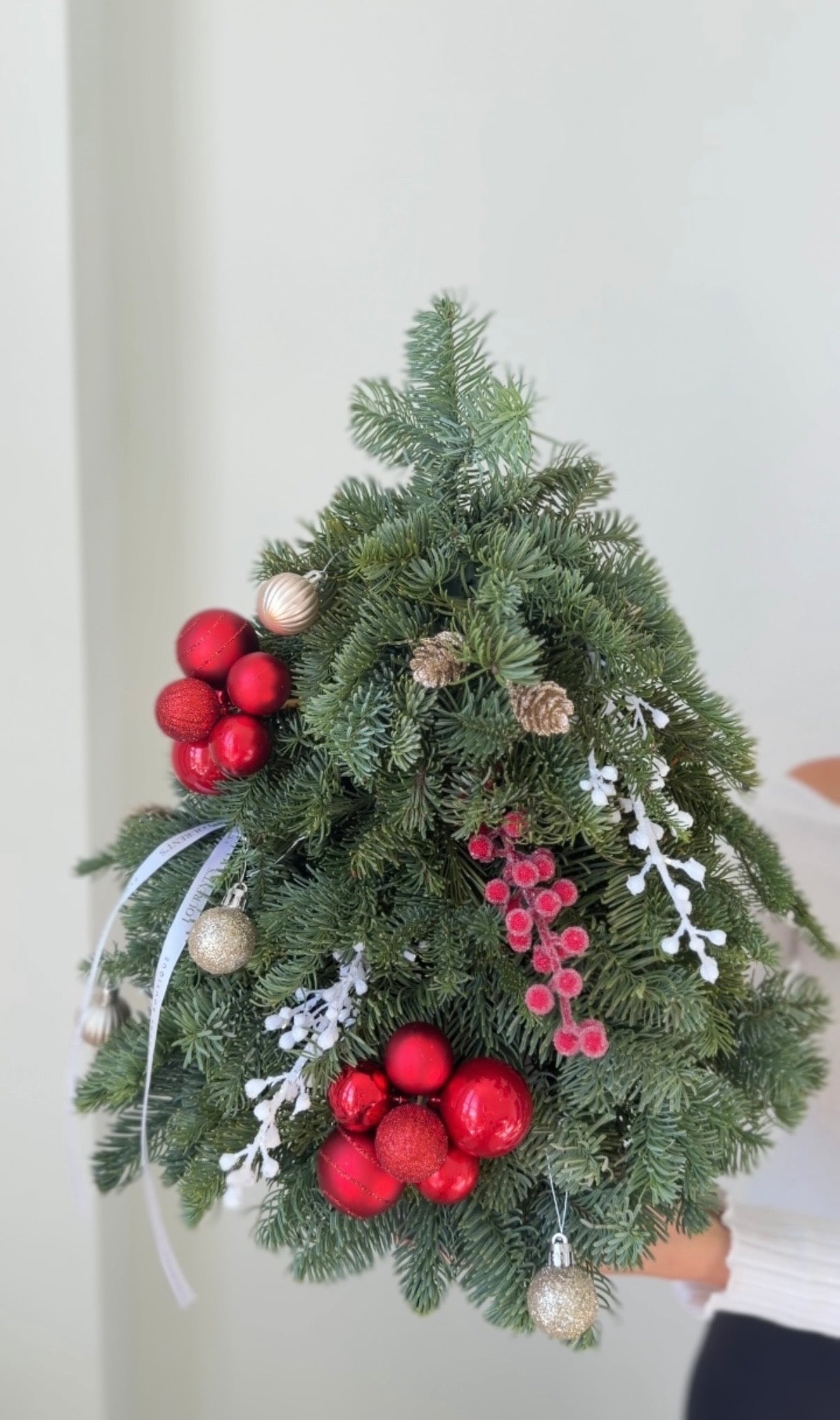 Christmas Tree & Candle Gift Set