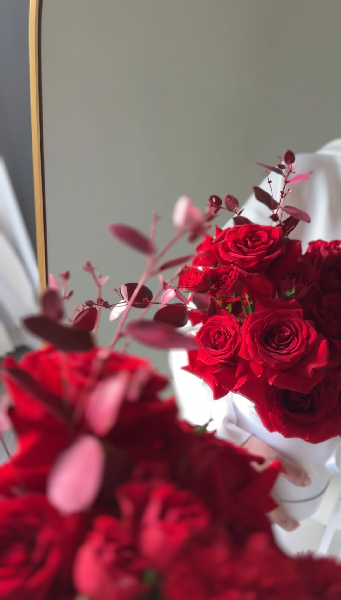 Flower box “Red Love”
