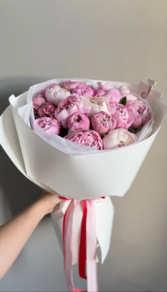Bouquet “15 Peonies”