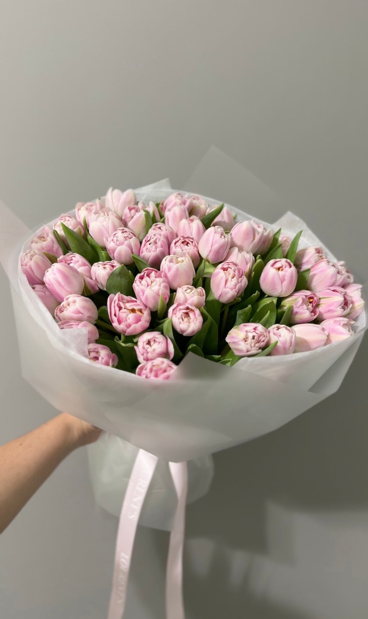 Bouquet “Double Pink Tulips”