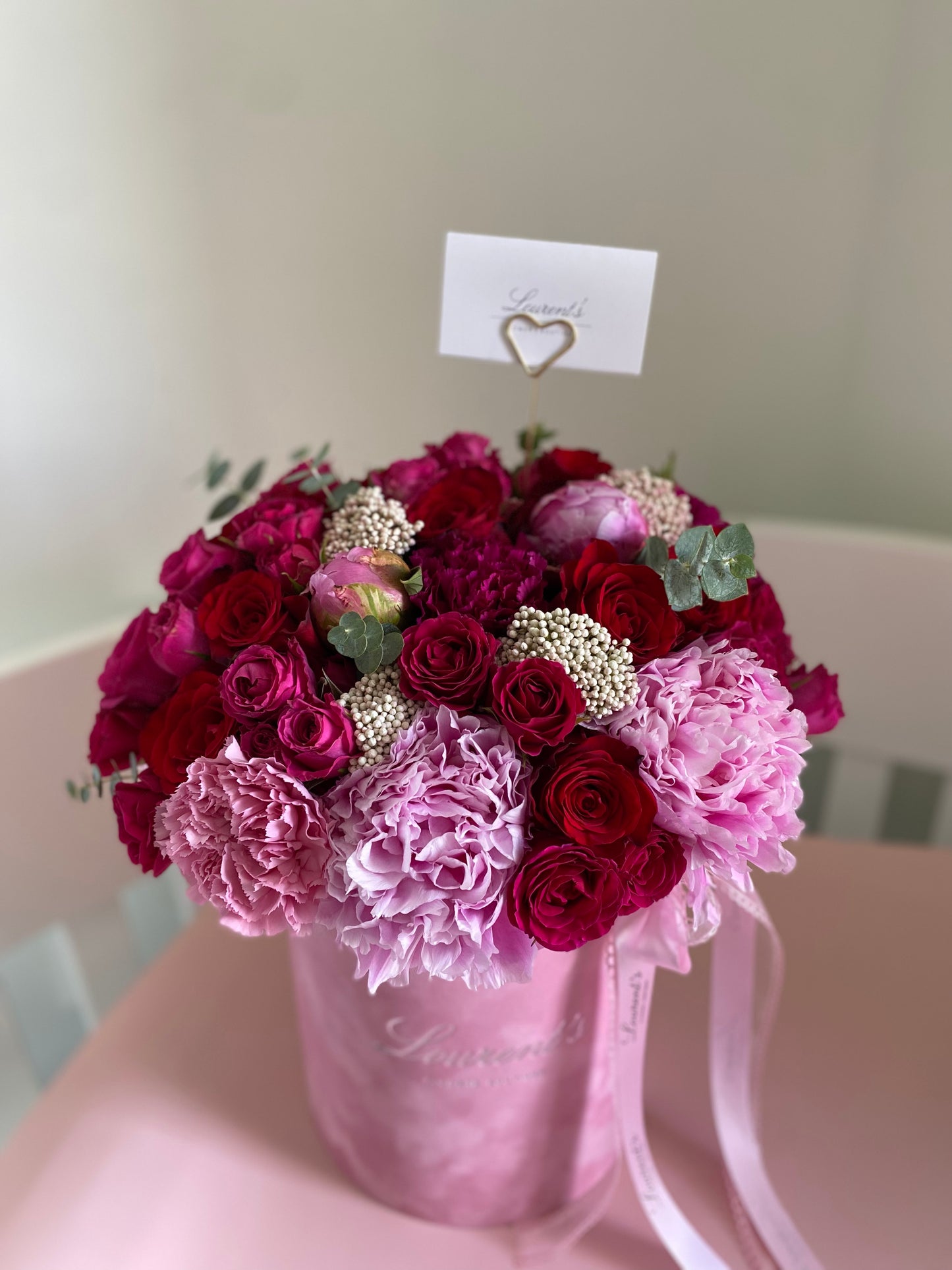 Flower box "Pink Crush"