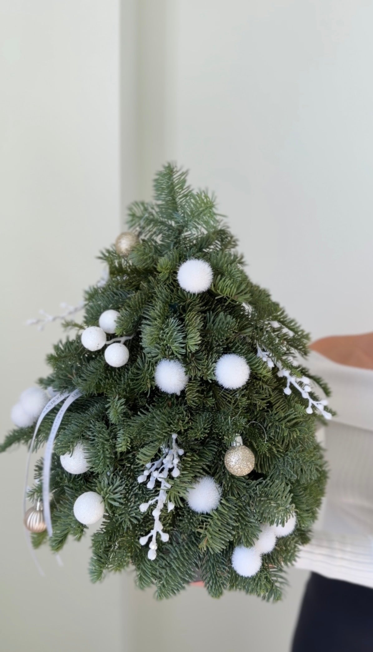 White Christmas Tree