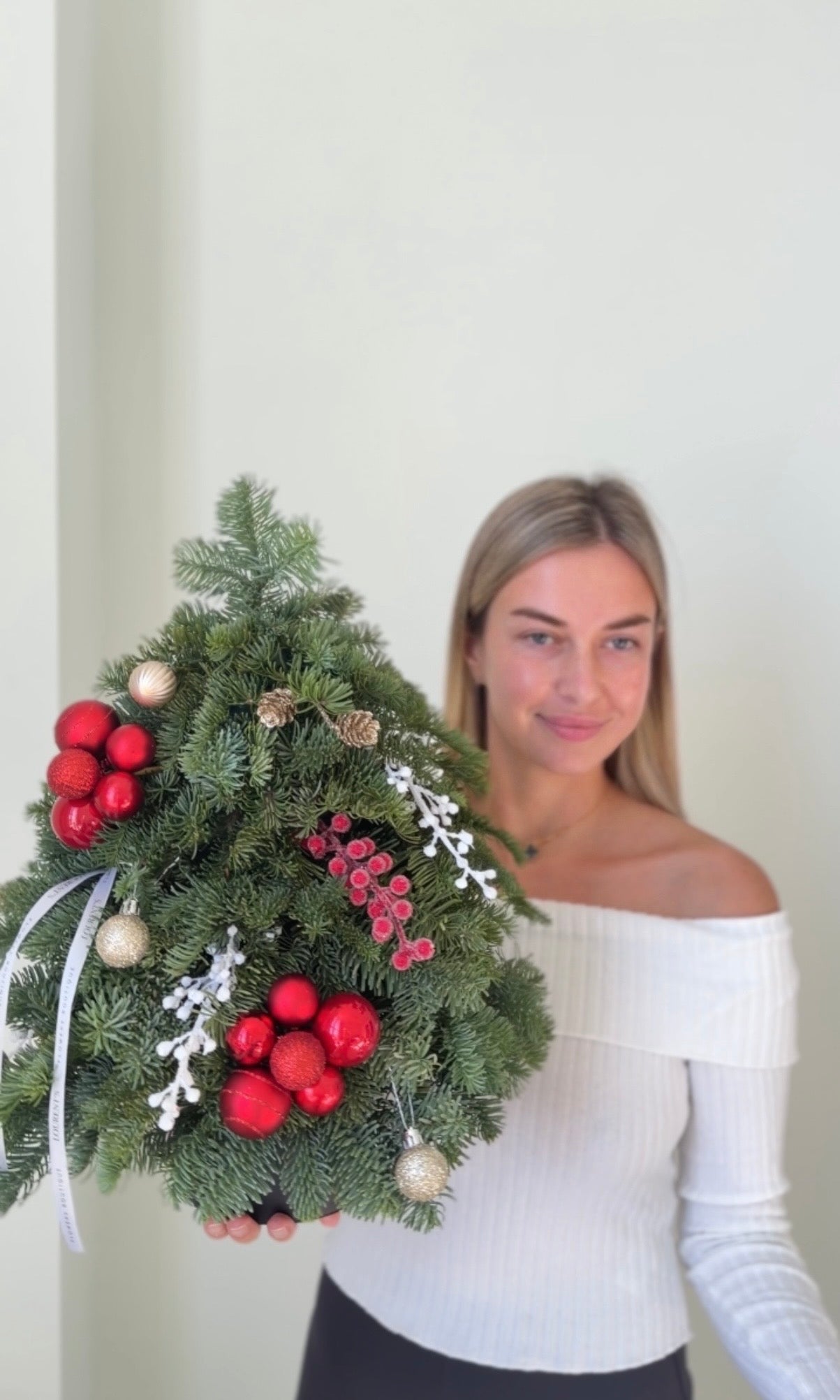 Red Christmas Tree