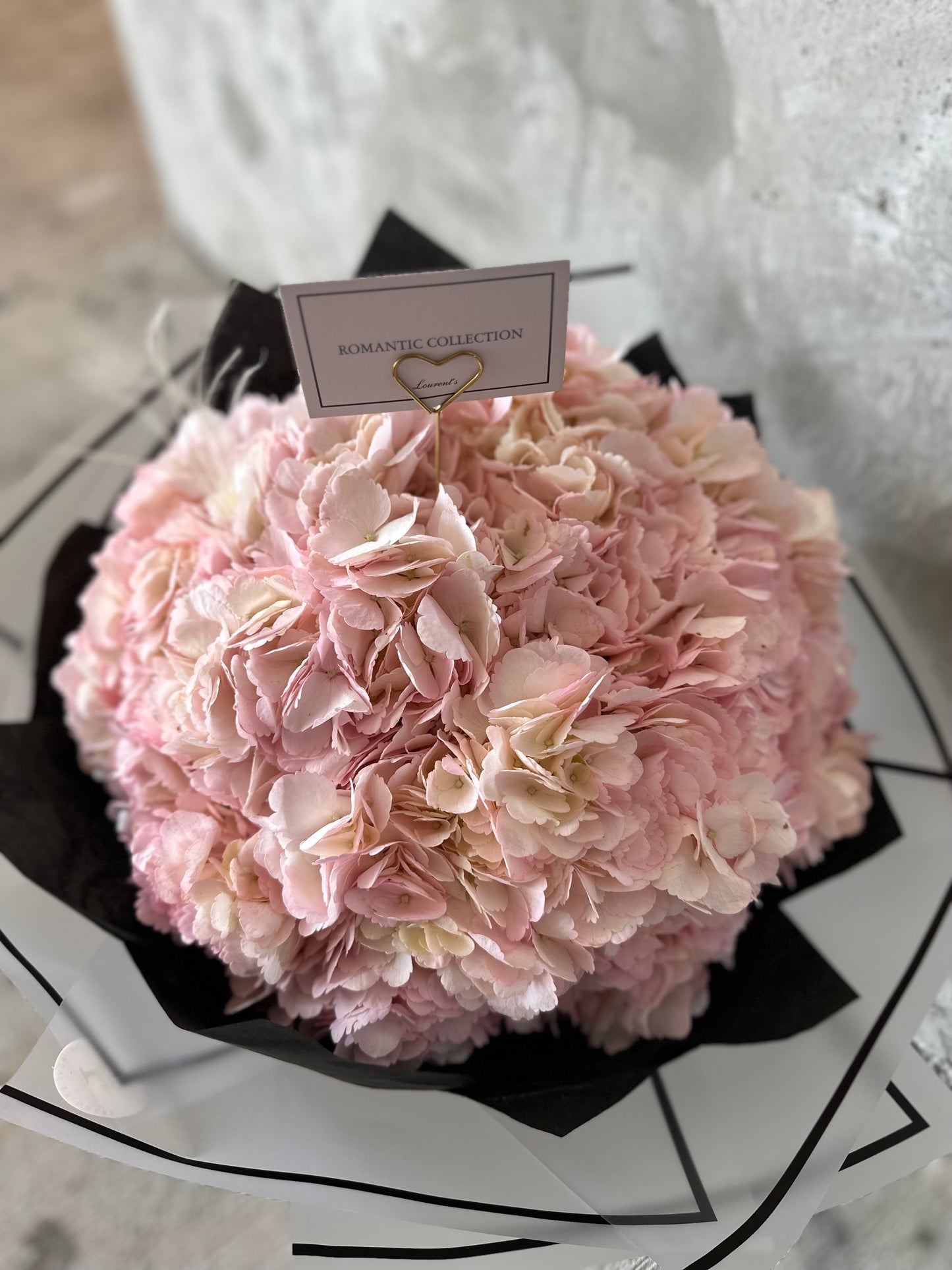 Bouquet “Pink Hydrangeas”