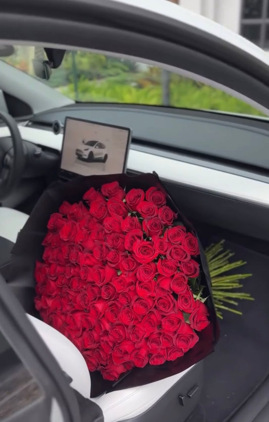 Red Rose Bouquet - Valentines