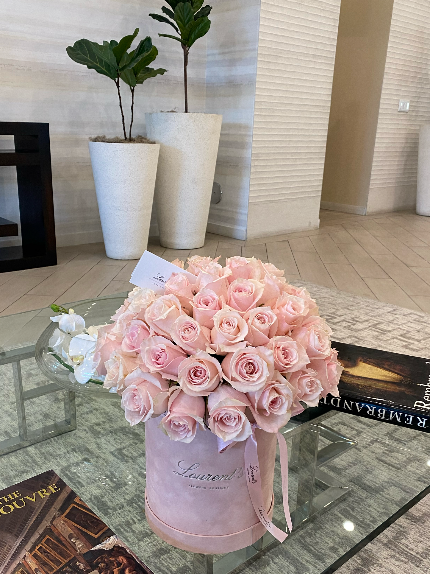 Box “Light Pink Roses”