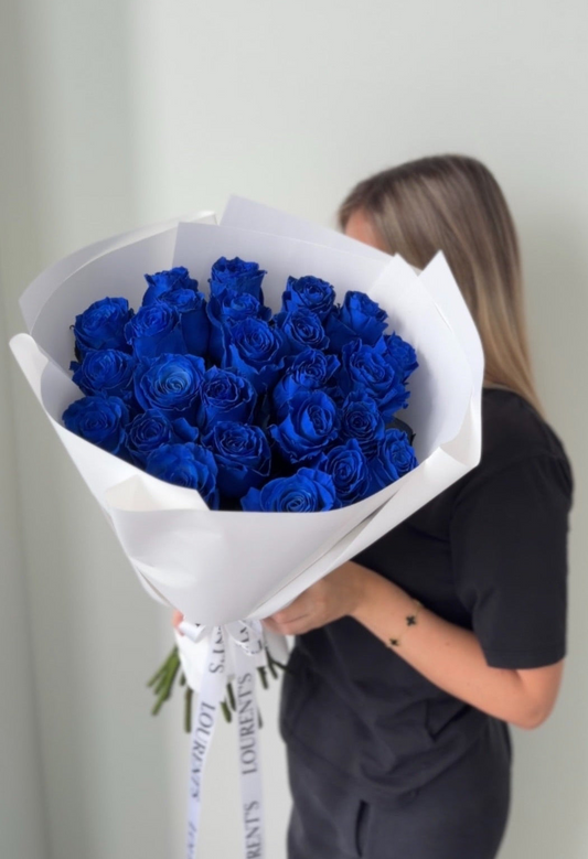 Bouquet Blue Roses