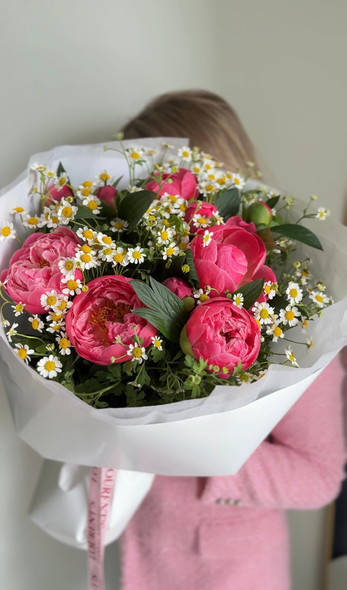 Bouquet “Coral Peonies”