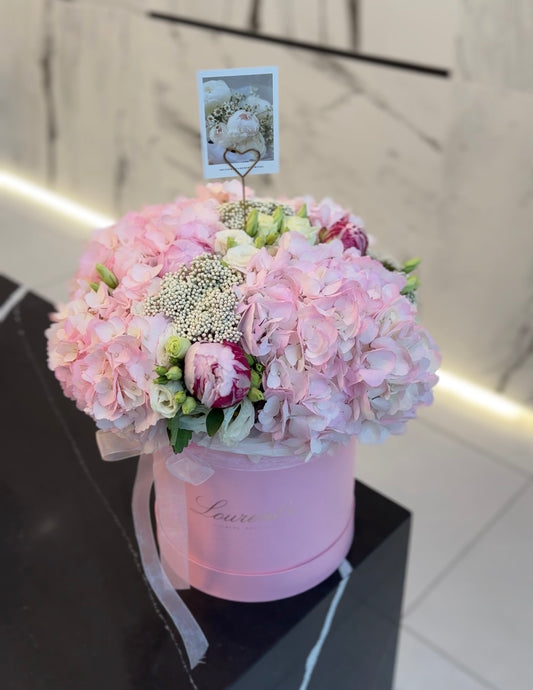 Flower box “Pink love”