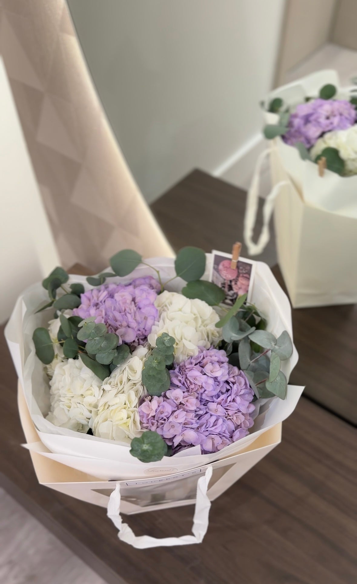 Bouquet of Hydrangeas 💜🤍