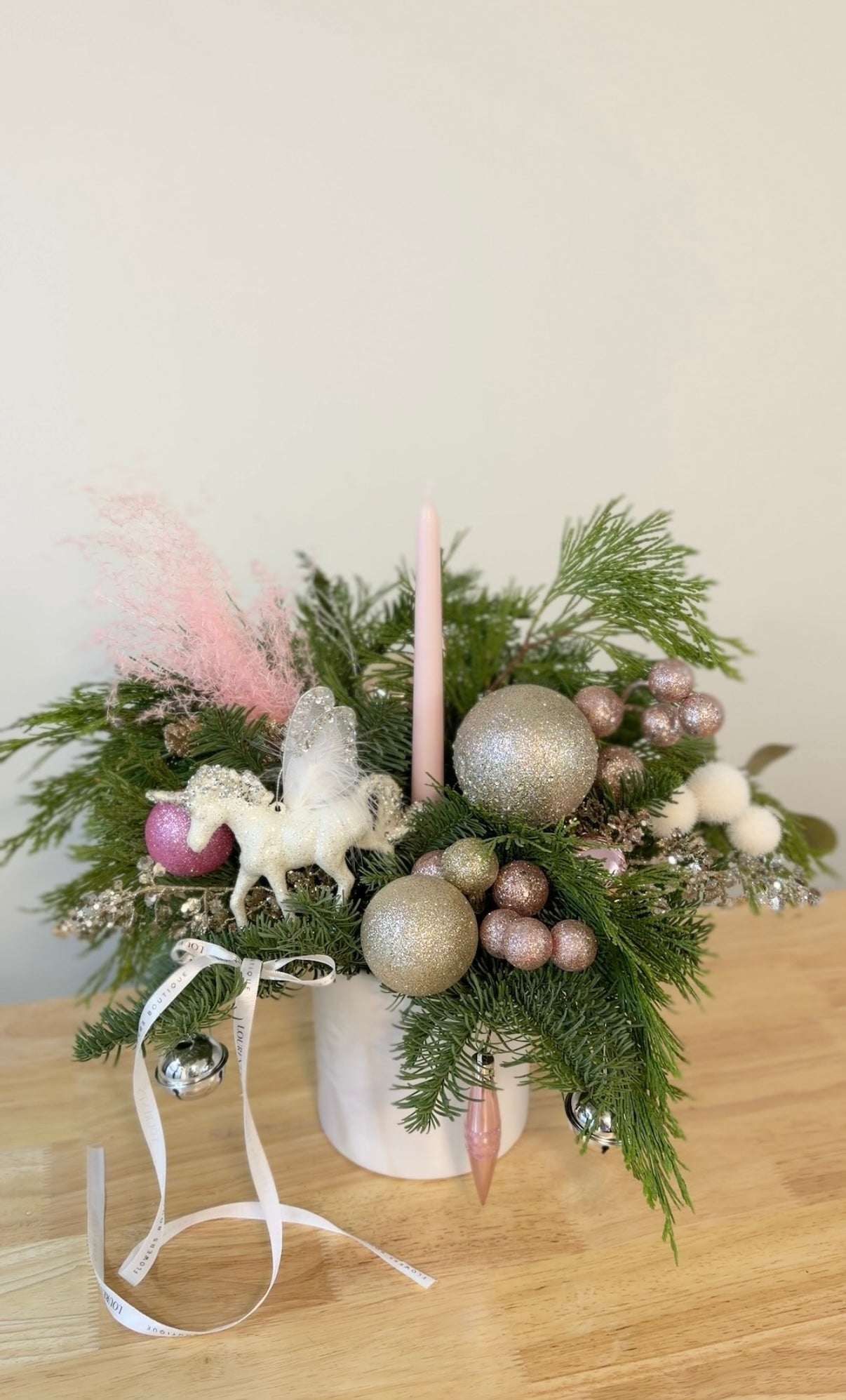 Christmas Candle Arrangement	“Unicorn Winter Dream”
