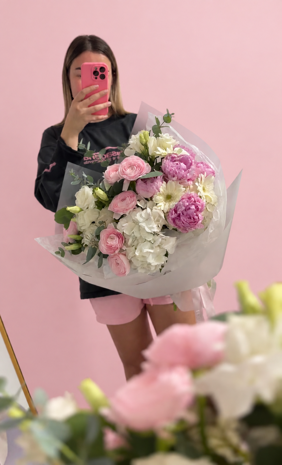 Bouquet “Blush Ranunculus Garden”