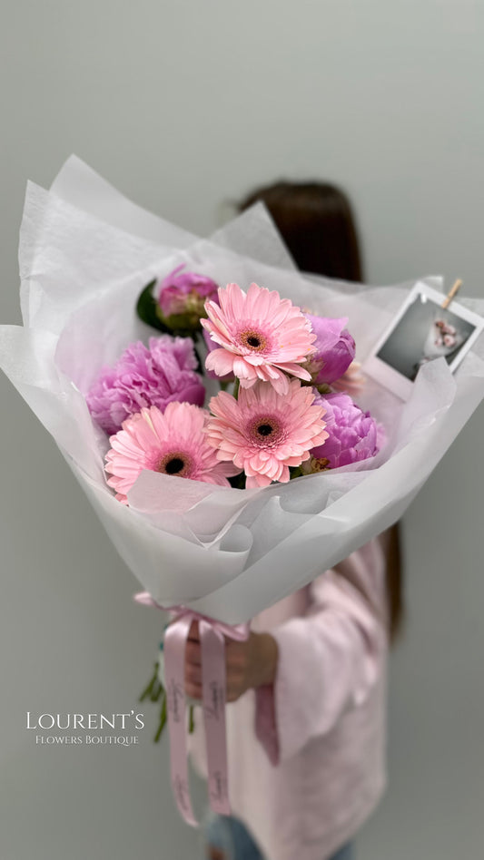 Bouquet “Peonies & Gerberas”