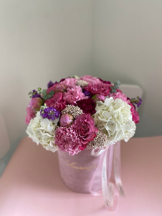 Flower box "Favorite Pink"